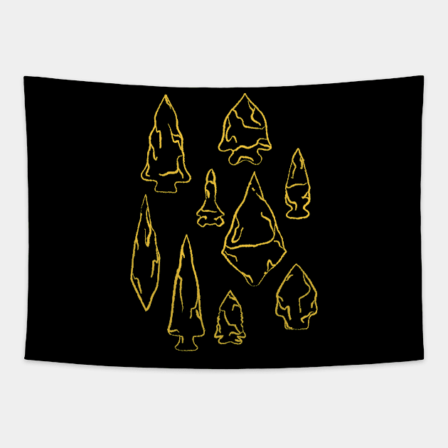 Arrowhead Hunter Tapestry by maxdax