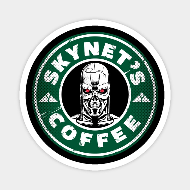 SkynetsCoffee shade Magnet by BER