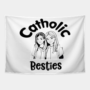 Catholic duo Best Friends Forever Tapestry