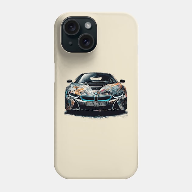 BMW i8 Phone Case by Vehicles-Art