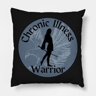 Chronic Illness Warrior -Eagle Pillow