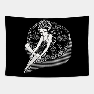 bailarina Tapestry