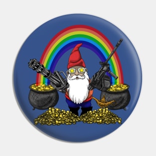 Gnome Guns Pin