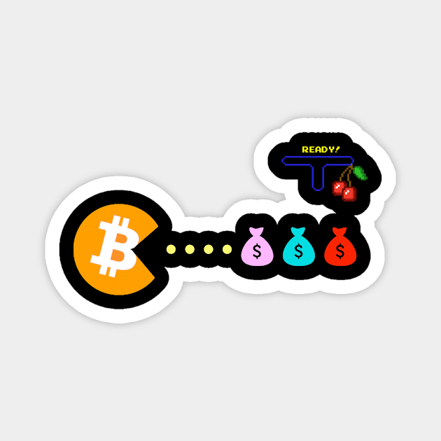 Bitcoin, Dollar, Investing, Finance, Cherry, Asset Magnet by Strohalm