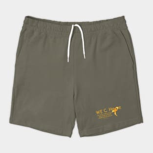 WE C Hope Gold Lg Ribbon Alt Tagline Shorts