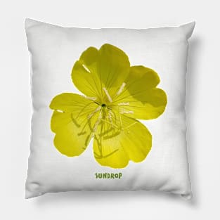 Sundrop Flower Pillow