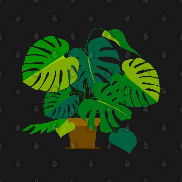 monstera by lisenok