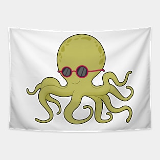 Octopus Sunglasses Tapestry