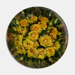 Release (Yellow Roses) Pin