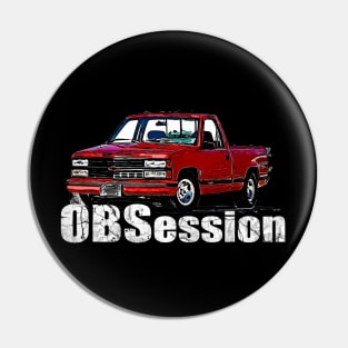 OBS Obsession Chevy C/K trucks General Motors 1988 and 1998 pickup trucks, heavy-duty trucks square body Old body style Pin