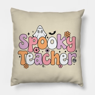 Spooky Teacher Pillow