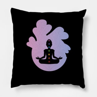 Chakras Aligned Meditation Pillow