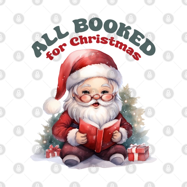 All Booked for Christmas by MZeeDesigns