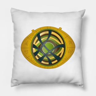 Mystical Gaze: Eye of Agamotto Enchantment Pillow