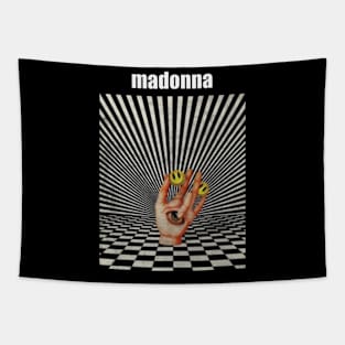 Illuminati Hand Of madonna Tapestry