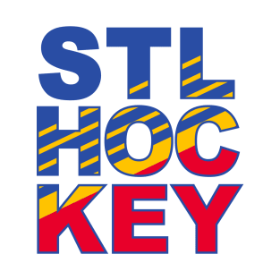 Retro STL HOCKEY T-Shirt