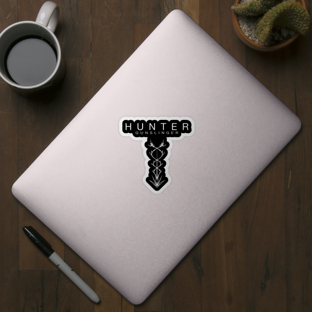 Hunter - Gunslinger (White) - Destiny 2 - Sticker