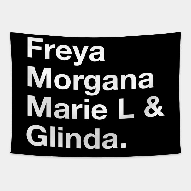 Freya Morgana Marie L & Glinda Tapestry by RuftupDesigns