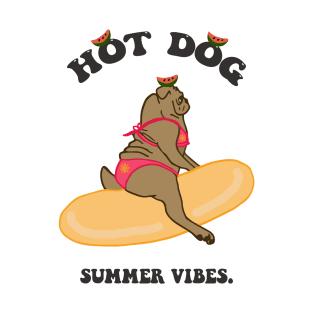 HOT DOG SUMMER VIBES T-Shirt