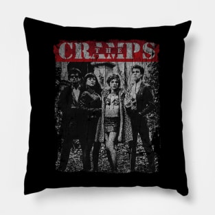 TEXTURE ART - the cramps Band Pillow