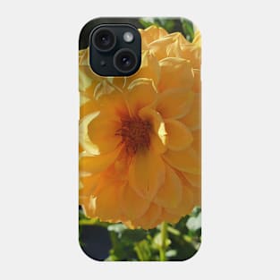 Golden Dahlias Phone Case