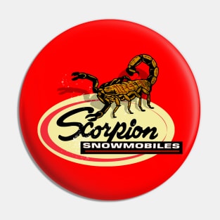 Scorpion Vintage Snowmobiles Pin