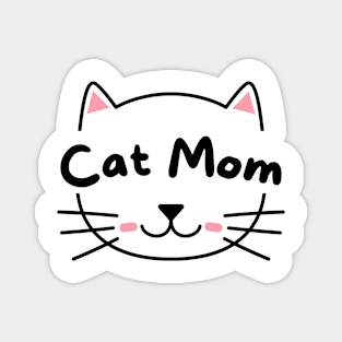 Cat Mom Magnet