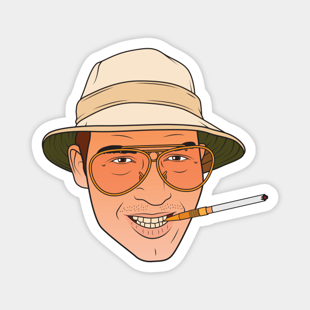 Raoul Duke Magnet by Woah_Jonny