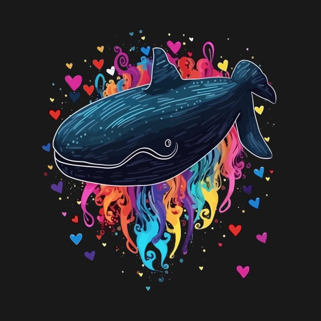 Whale Valentine Day by JH Mart