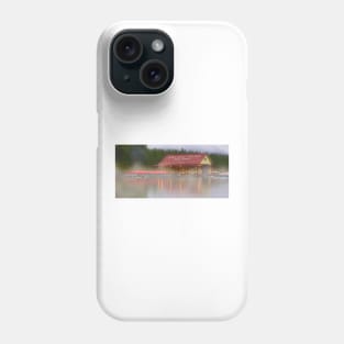 Malign Lake Boat House Phone Case