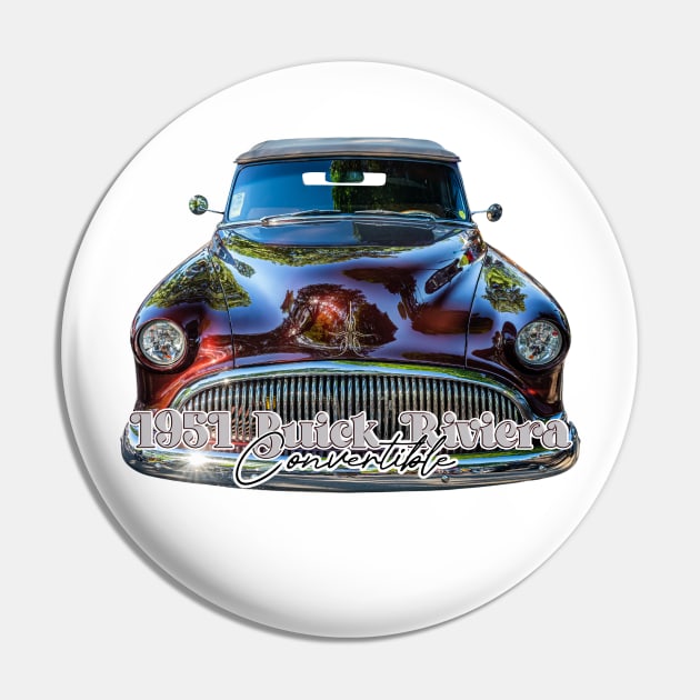 Customized 1951 Buick Riviera Convertible Pin by Gestalt Imagery