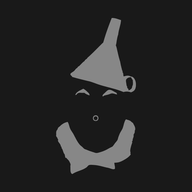 Wizard of Oz Tinman Face Silhouette by AnotherOne