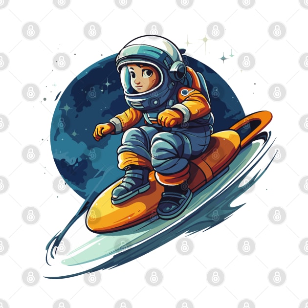 Astronaut boy by Yopi