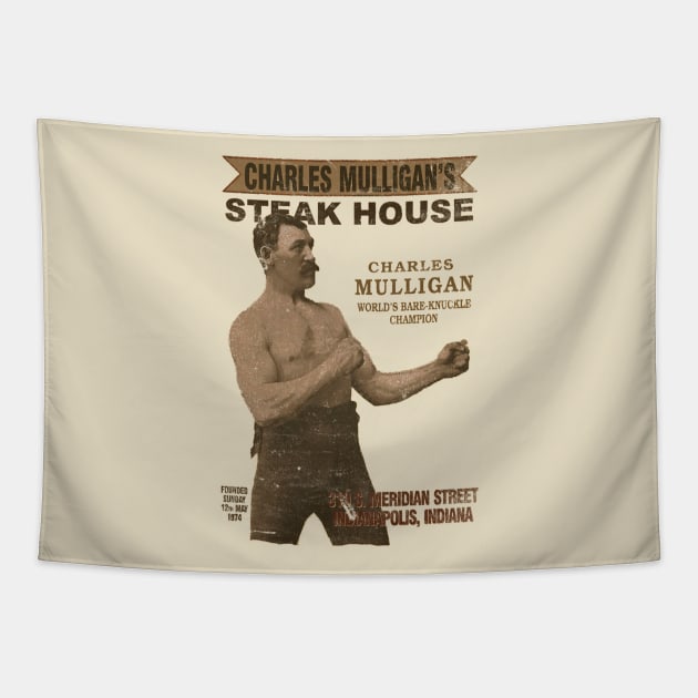 Parks and Recreation Charles Mulligan's Steakhouse Tapestry by Bigfinz