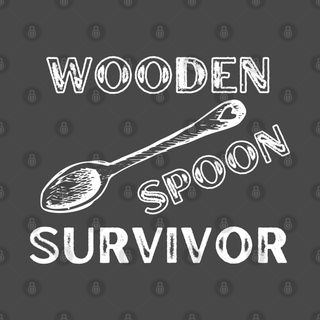 Wooden Spoon Survivor by LylaLace Studio