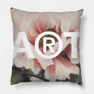 Peony still life vintage flowers Pillow