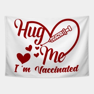 I am vaccinated - fully vaccinated t-shirt Tapestry