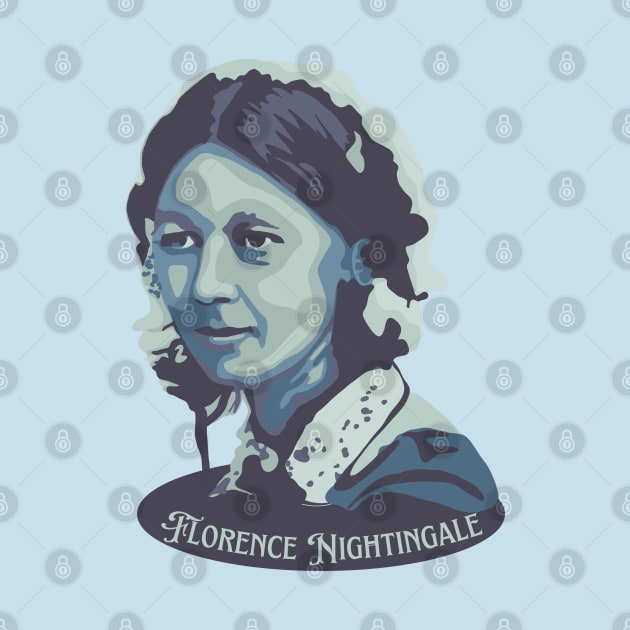 Florence Nightingale Portrait by Slightly Unhinged