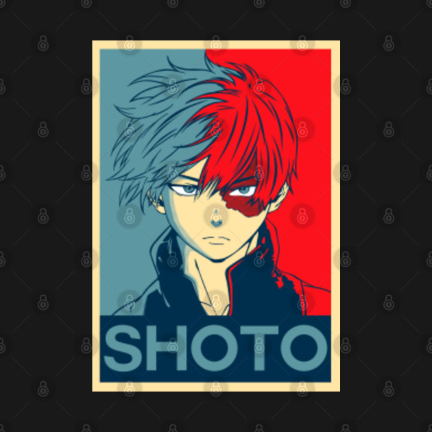 Disover Shoto Hope - Shoto Todoroki - T-Shirt