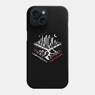 i survived the nyc earthquake pixel Phone Case