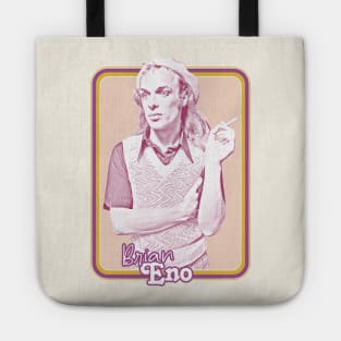 Brian Eno /\/\/\ Retro Fan Art Design Tote