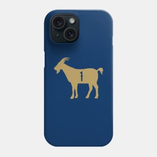 NO GOAT - 1 - Navy Phone Case