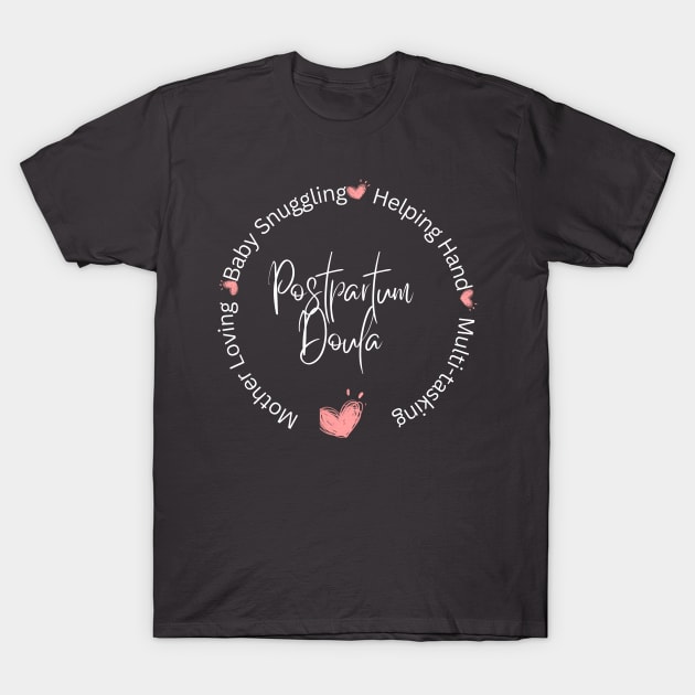Doula Shirt With Hand Prints Doula Shirt With Hand Prints