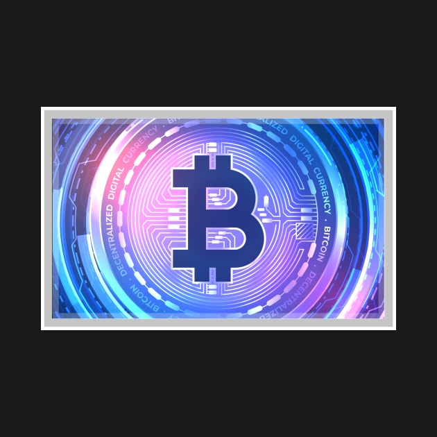 Bitcoin Graphic by CryptoTextile