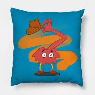 Hat Monster Pillow