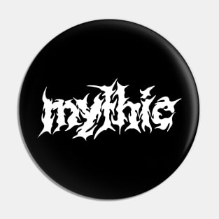 Mythic - Metal Logo Pin