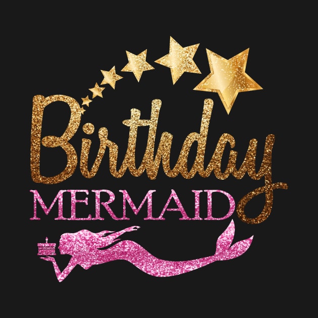 'Birthday Mermaid' Amazing Mermaids Gift by ourwackyhome