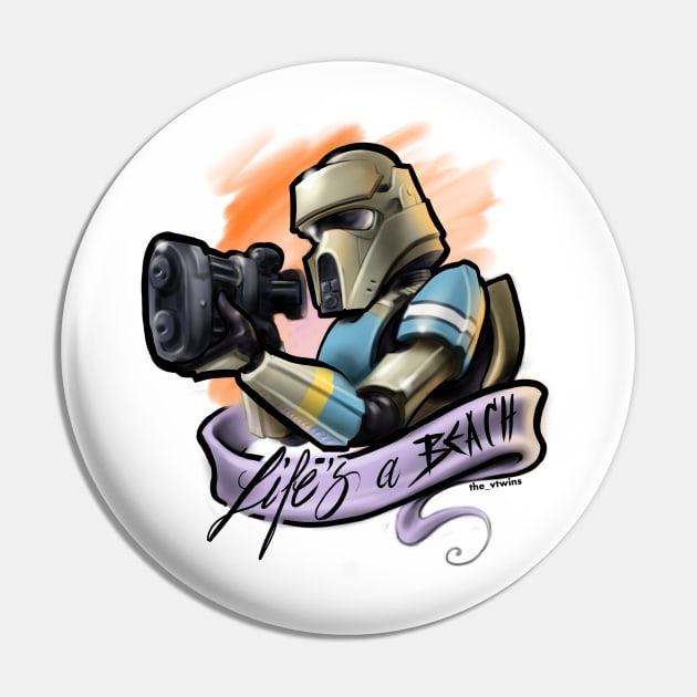 beach trooper - life's a beach Pin by the_vtwins