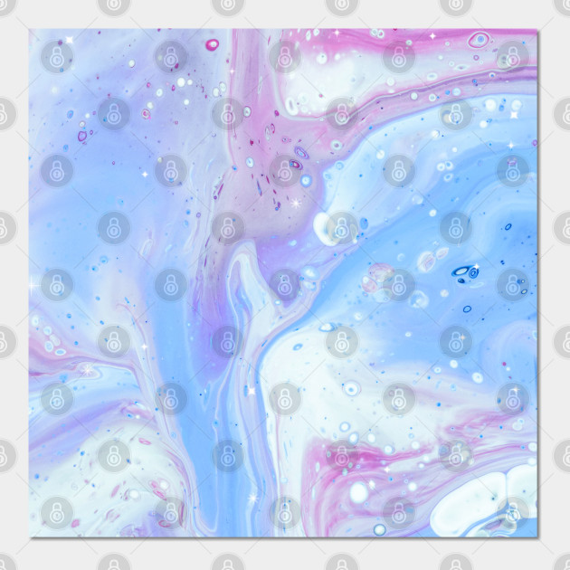 Disover Pastel blue fluid abstract Pastel blue fluid abstract - Pastel - Posters and Art Prints