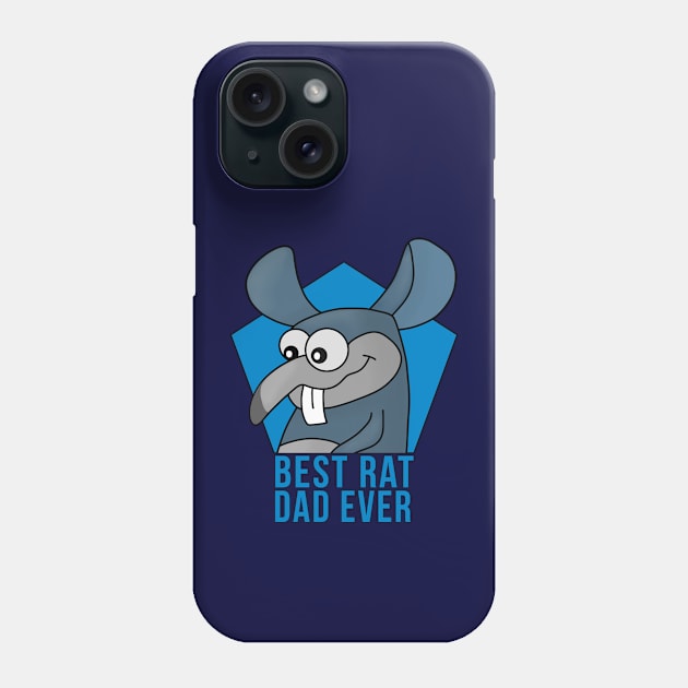 Best Rat Dad Ever Phone Case by DiegoCarvalho